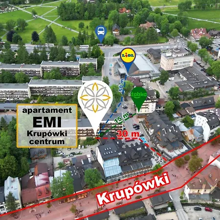 Apartment Emi Krupowki Centrum Zakopane